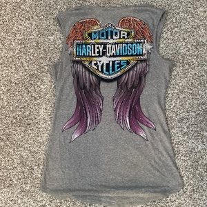 Harley-Davidson Tank Lace up Front